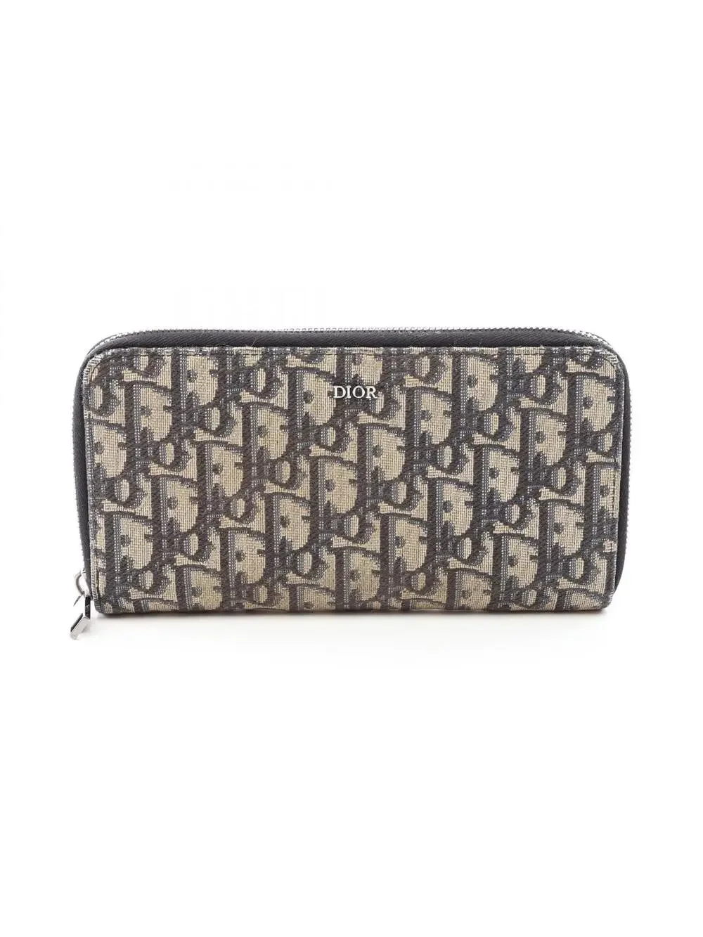 Dior Oblique Around Long Wallet Canvas #279601D56B